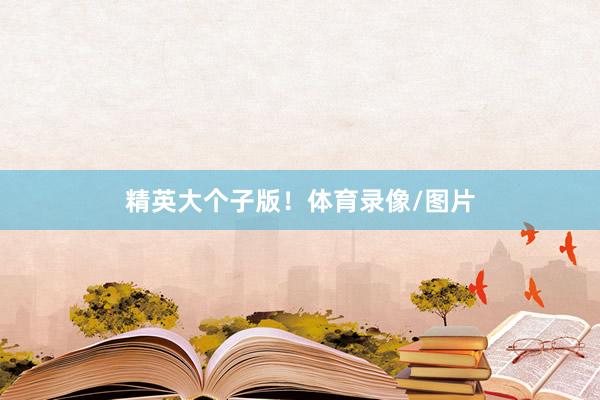 精英大个子版！体育录像/图片
