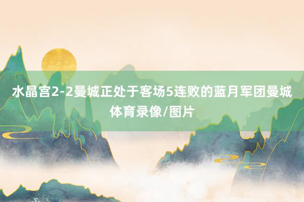 水晶宫2-2曼城正处于客场5连败的蓝月军团曼城体育录像/图片