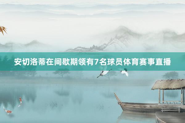 安切洛蒂在间歇期领有7名球员体育赛事直播