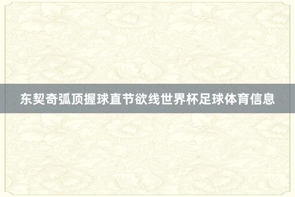 东契奇弧顶握球直节欲线世界杯足球体育信息