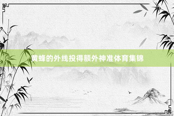 黄蜂的外线投得额外神准体育集锦