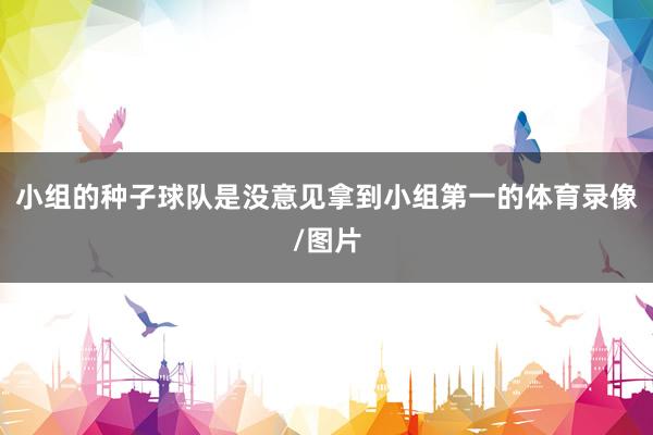 小组的种子球队是没意见拿到小组第一的体育录像/图片
